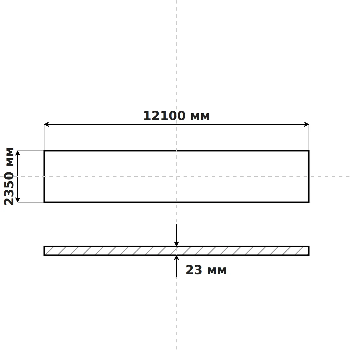 Лист 23мм К65 ТУ 14-105-808-2023