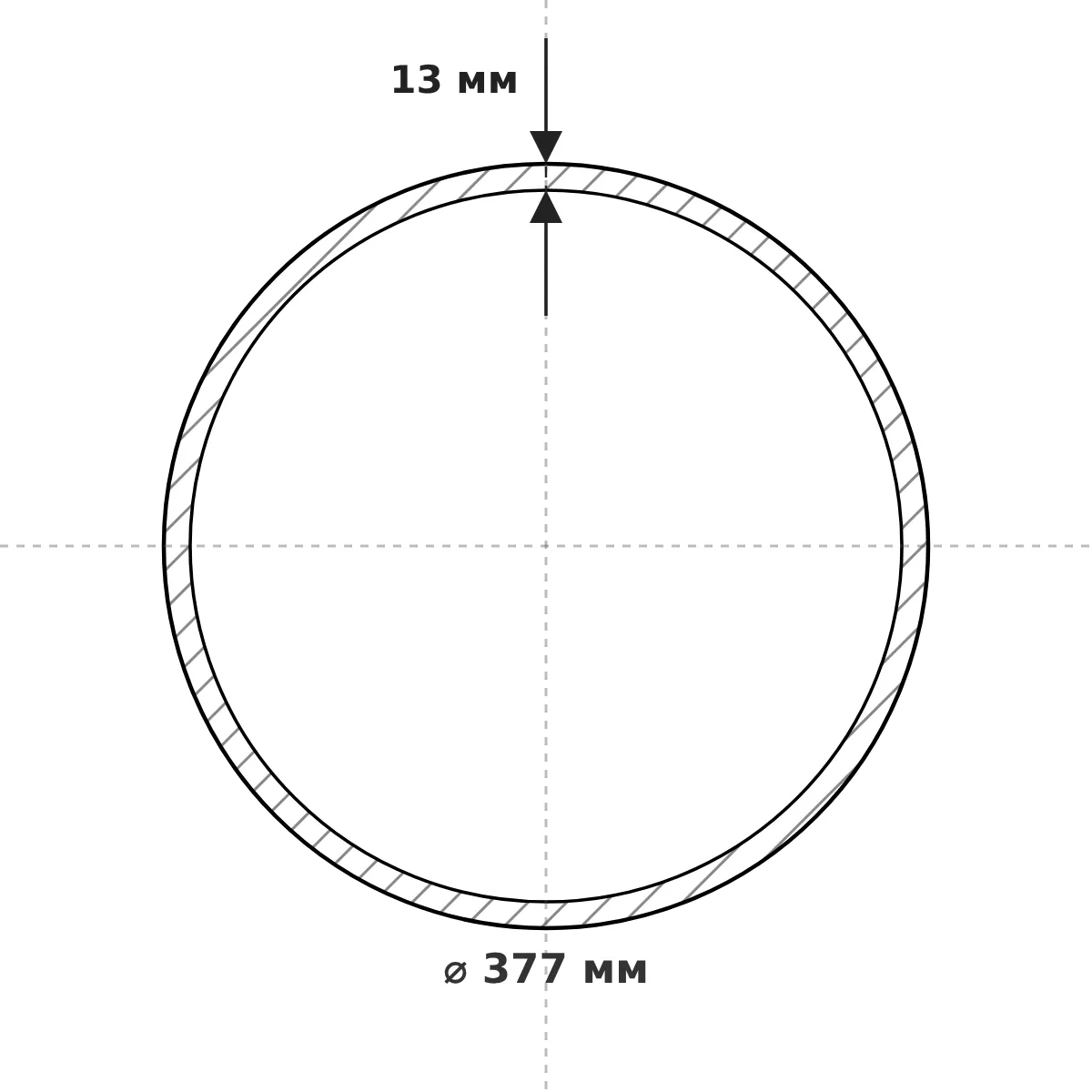 Труба котельная 377 мм ст.12Х1МФ ТУ 14-3Р-55-2001